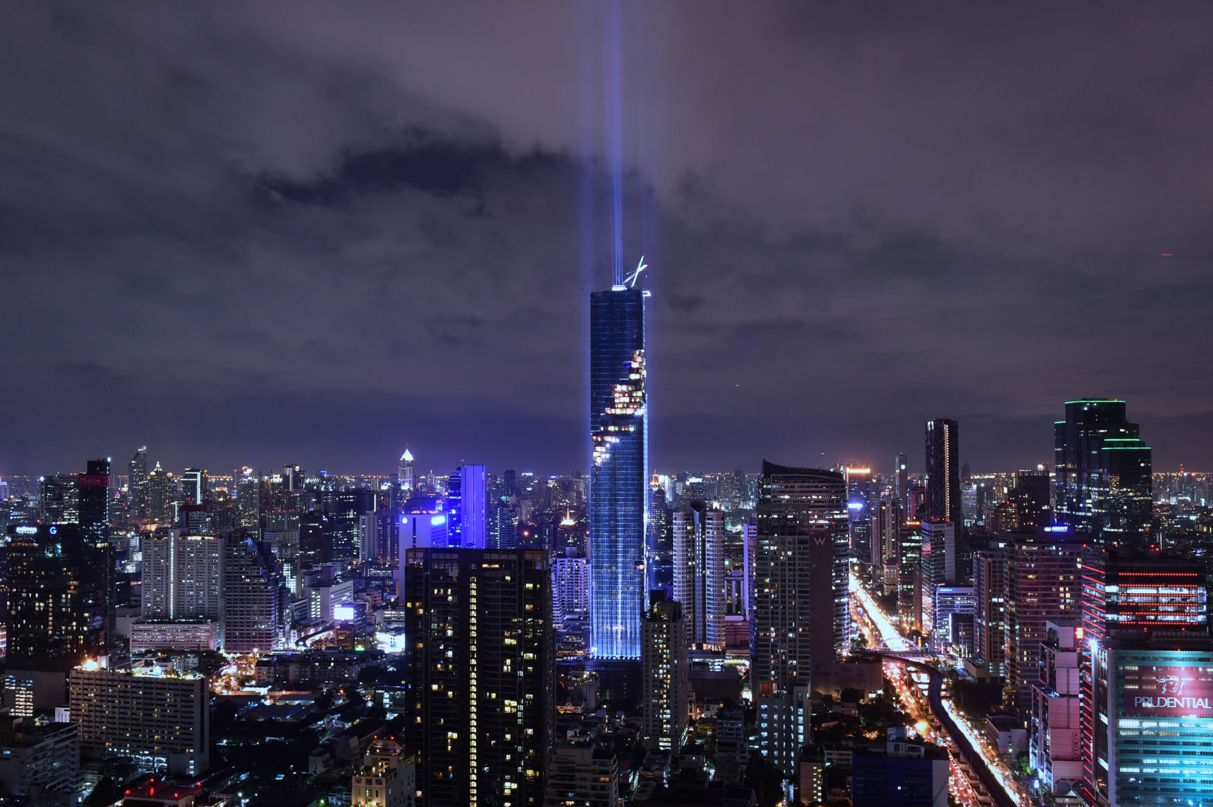 MahaNakhon Tower in Bangkok, Thailand